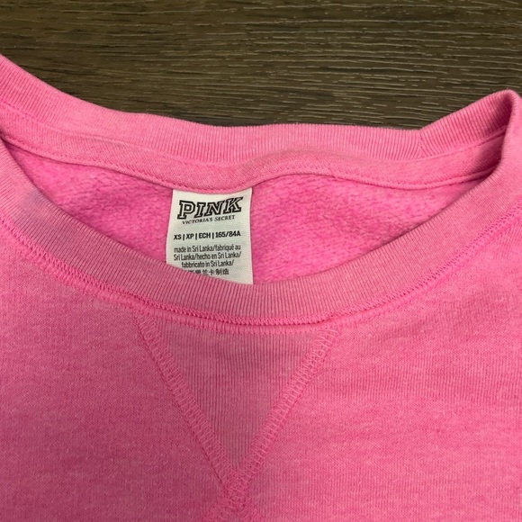 PINK Victoria's Secret Pink Sweatshirt with Floral Design - Picture 8 of 16